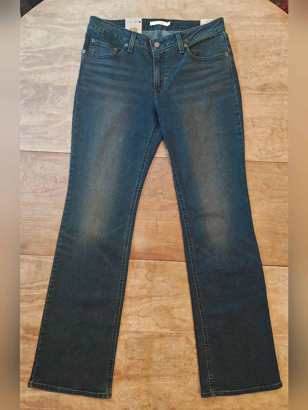 Levi’s Superlow Bootcut Jeans NWT • Dark Dirty Rinse • Size 31×34